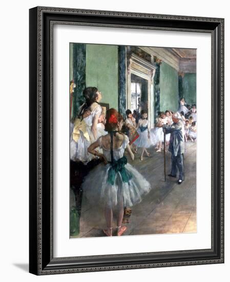 Dance Class, 1874-Edgar Degas-Framed Giclee Print