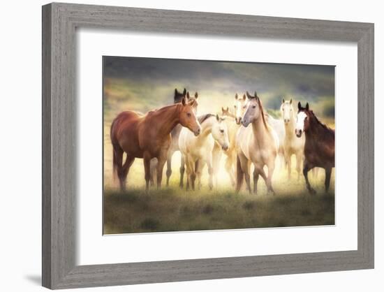 Dance Class-Wendy Caro-Framed Giclee Print