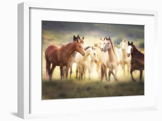 Dance Class-Wendy Caro-Framed Giclee Print