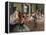 Dance Class-Edgar Degas-Framed Stretched Canvas