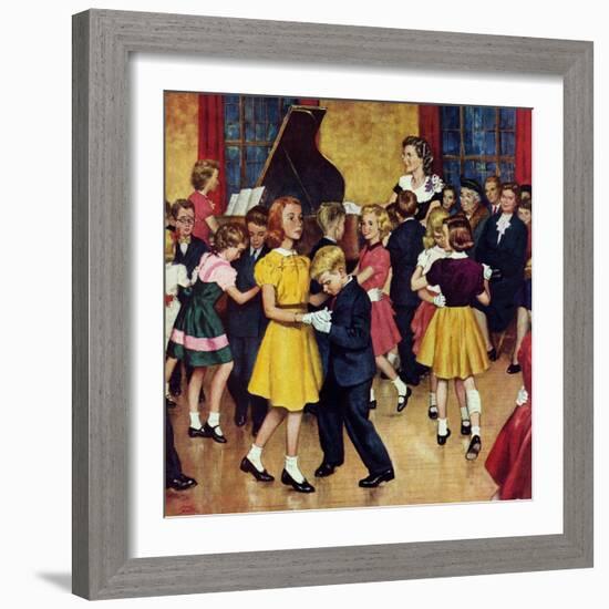 "Dance Cotillion", April 28, 1951-Amos Sewell-Framed Giclee Print