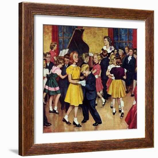 "Dance Cotillion", April 28, 1951-Amos Sewell-Framed Giclee Print