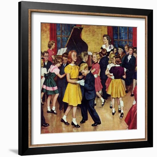 "Dance Cotillion", April 28, 1951-Amos Sewell-Framed Giclee Print