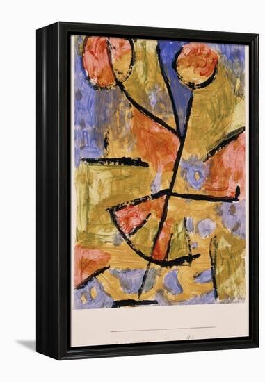 Dance-Flower-Paul Klee-Framed Premier Image Canvas