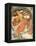 Dance (From the Series the Art), 1898-Alphonse Mucha-Framed Premier Image Canvas