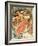 Dance (From the Series the Art), 1898-Alphonse Mucha-Framed Premium Giclee Print