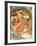 Dance (From the Series the Art), 1898-Alphonse Mucha-Framed Giclee Print