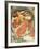 Dance (From the Series the Art), 1898-Alphonse Mucha-Framed Giclee Print