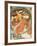 Dance (From the Series the Art), 1898-Alphonse Mucha-Framed Giclee Print