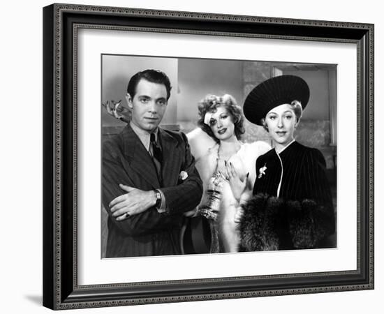 Dance, Girl, Dance, Louis Hayward, Lucille Ball, Mary Carlisle, 1940-null-Framed Photo