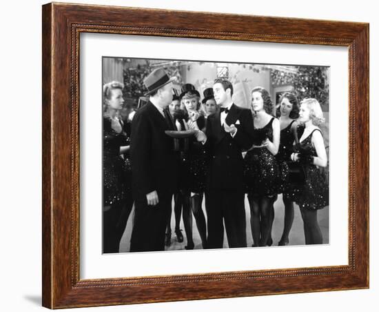 Dance, Girl, Dance, Robert Emmett O'Connor, Lucille Ball, Louis Hayward, Maureen O'Hara, 1940-null-Framed Photo