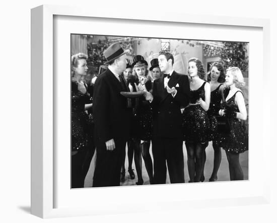 Dance, Girl, Dance, Robert Emmett O'Connor, Lucille Ball, Louis Hayward, Maureen O'Hara, 1940-null-Framed Photo