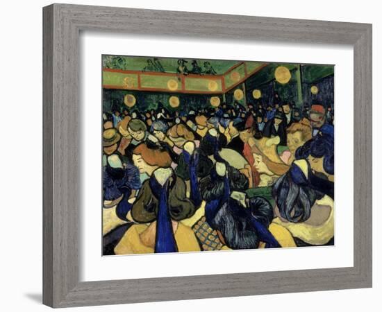 Dance Hall, 1888-Vincent van Gogh-Framed Giclee Print