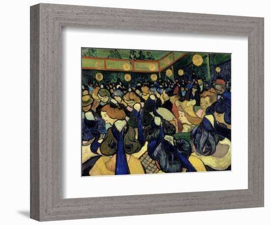 Dance Hall, 1888-Vincent van Gogh-Framed Giclee Print