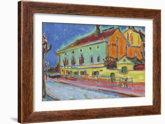 Dance Hall, Bellevue-Ernst Ludwig Kirchner-Framed Giclee Print