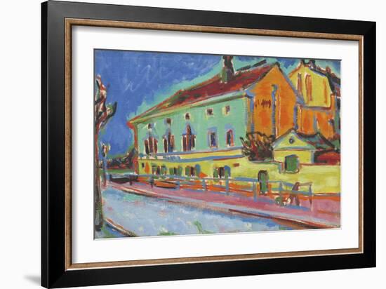 Dance Hall, Bellevue-Ernst Ludwig Kirchner-Framed Giclee Print