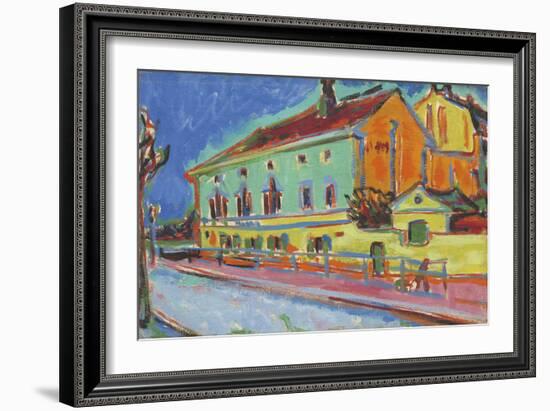 Dance Hall, Bellevue-Ernst Ludwig Kirchner-Framed Giclee Print