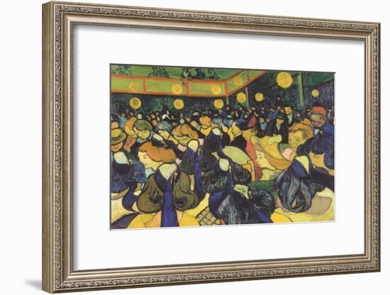 Dance Hall in Arles, France (Tanzsaal in Arles)-Vincent van Gogh-Framed Art Print