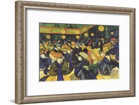 Dance Hall in Arles, France (Tanzsaal in Arles)-Vincent van Gogh-Framed Art Print
