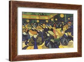 Dance Hall in Arles, France (Tanzsaal in Arles)-Vincent van Gogh-Framed Art Print