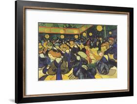 Dance Hall in Arles, France (Tanzsaal in Arles)-Vincent van Gogh-Framed Art Print