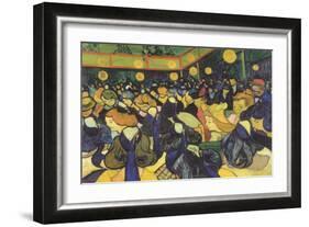 Dance Hall in Arles, France (Tanzsaal in Arles)-Vincent van Gogh-Framed Art Print