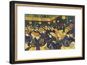 Dance Hall in Arles, France (Tanzsaal in Arles)-Vincent van Gogh-Framed Art Print