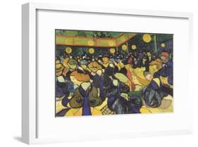 Dance Hall in Arles, France (Tanzsaal in Arles)-Vincent van Gogh-Framed Art Print