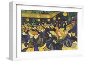 Dance Hall in Arles, France (Tanzsaal in Arles)-Vincent van Gogh-Framed Art Print
