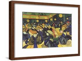 Dance Hall in Arles, France (Tanzsaal in Arles)-Vincent van Gogh-Framed Art Print