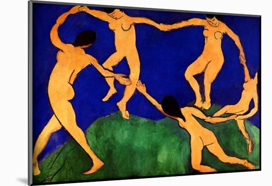 Dance I-Henri Matisse-Mounted Giclee Print
