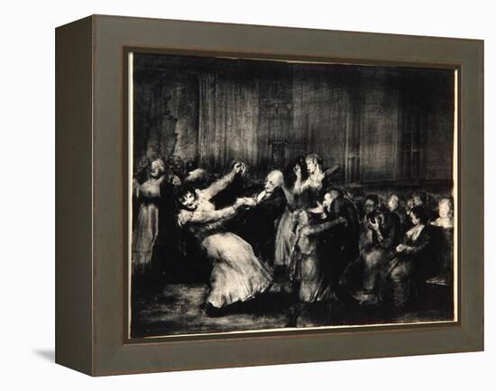 Dance in a Madhouse, 1917-George Wesley Bellows-Framed Premier Image Canvas