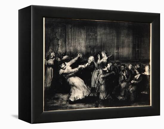 Dance in a Madhouse, 1917-George Wesley Bellows-Framed Premier Image Canvas