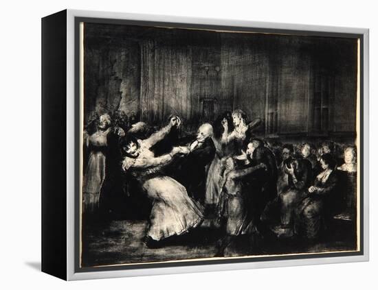 Dance in a Madhouse, 1917-George Wesley Bellows-Framed Premier Image Canvas