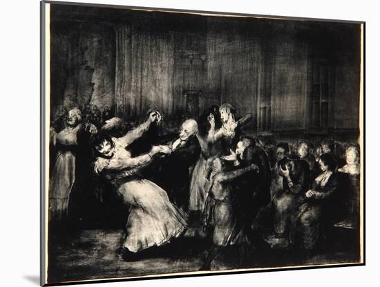 Dance in a Madhouse, 1917-George Wesley Bellows-Mounted Giclee Print