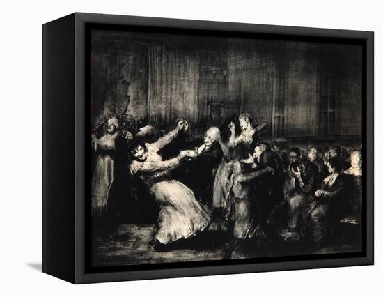 Dance in a Madhouse, 1917-George Wesley Bellows-Framed Premier Image Canvas