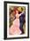 Dance In Bougival (Detail)-Pierre-Auguste Renoir-Framed Art Print