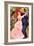 Dance in Bougival (Detail)-Pierre-Auguste Renoir-Framed Premium Giclee Print