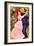 Dance in Bougival (Detail)-Pierre-Auguste Renoir-Framed Premium Giclee Print