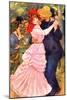 Dance in Bougival (Detail)-Pierre-Auguste Renoir-Mounted Art Print