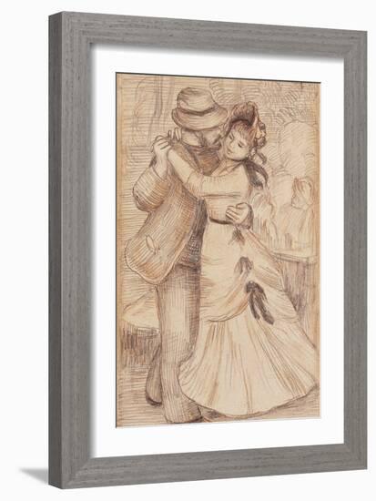 Dance in the Country, 1883-Pierre-Auguste Renoir-Framed Giclee Print