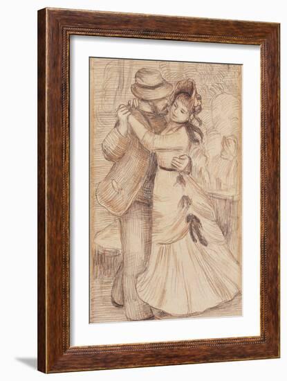 Dance in the Country, 1883-Pierre-Auguste Renoir-Framed Giclee Print