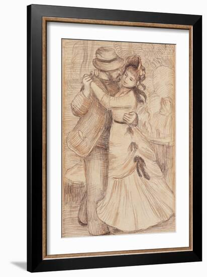 Dance in the Country, 1883-Pierre-Auguste Renoir-Framed Giclee Print