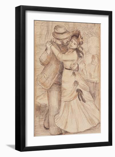 Dance in the Country, 1883-Pierre-Auguste Renoir-Framed Giclee Print