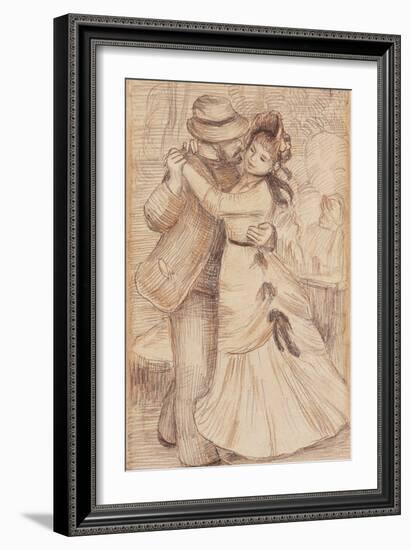 Dance in the Country, 1883-Pierre-Auguste Renoir-Framed Giclee Print