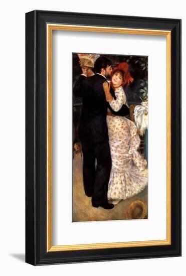 Dance in the Country-Pierre-Auguste Renoir-Framed Art Print