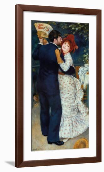 Dance in the Country-Pierre-Auguste Renoir-Framed Art Print