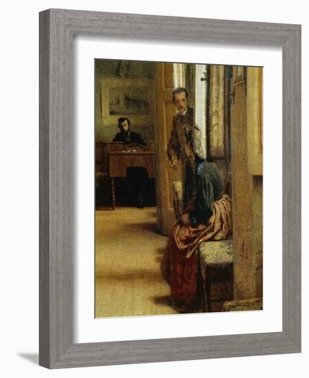 Dance Lesson, 1865-Filippo Carcano-Framed Giclee Print