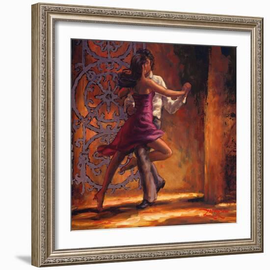 Dance Me In-Zeph Amber-Framed Art Print