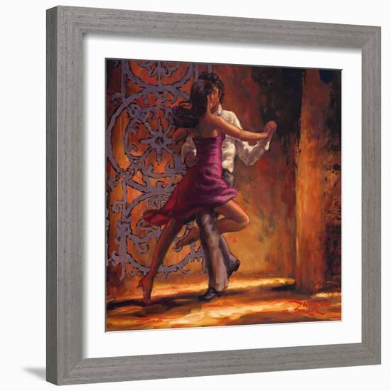 Dance Me In-Zeph Amber-Framed Art Print